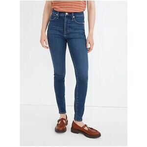 MADEWELL 10" High-Rise Skinny Jeans in Coronet Wash // 26